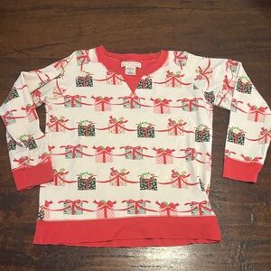 The Beaufort Bonnet Company Red and Green Gift Print Size 10